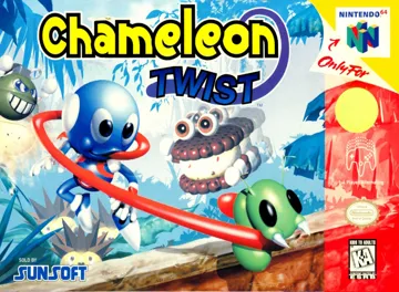 Chameleon Twist (USA) (Rev 1) box cover front